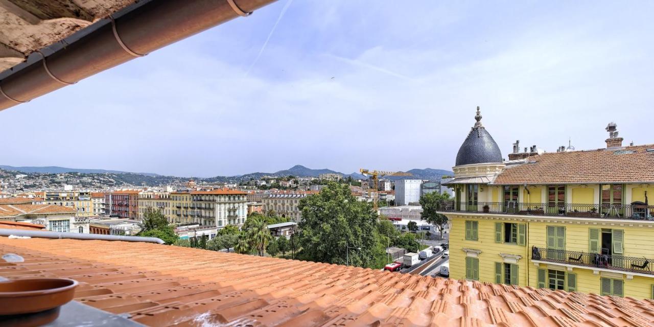 Appartement Cosy Avec Vue Panoramique ! Nizza Exterior foto