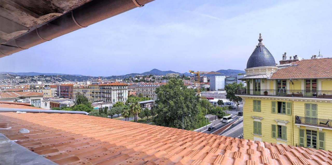 Appartement Cosy Avec Vue Panoramique ! Nizza Exterior foto
